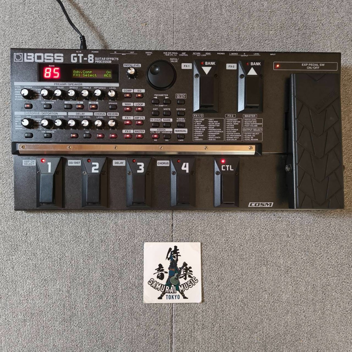 BOSS マルチエフェクター GT-8 BOSS GT-8 Guitar Effects Processor Multi Digital Guitar