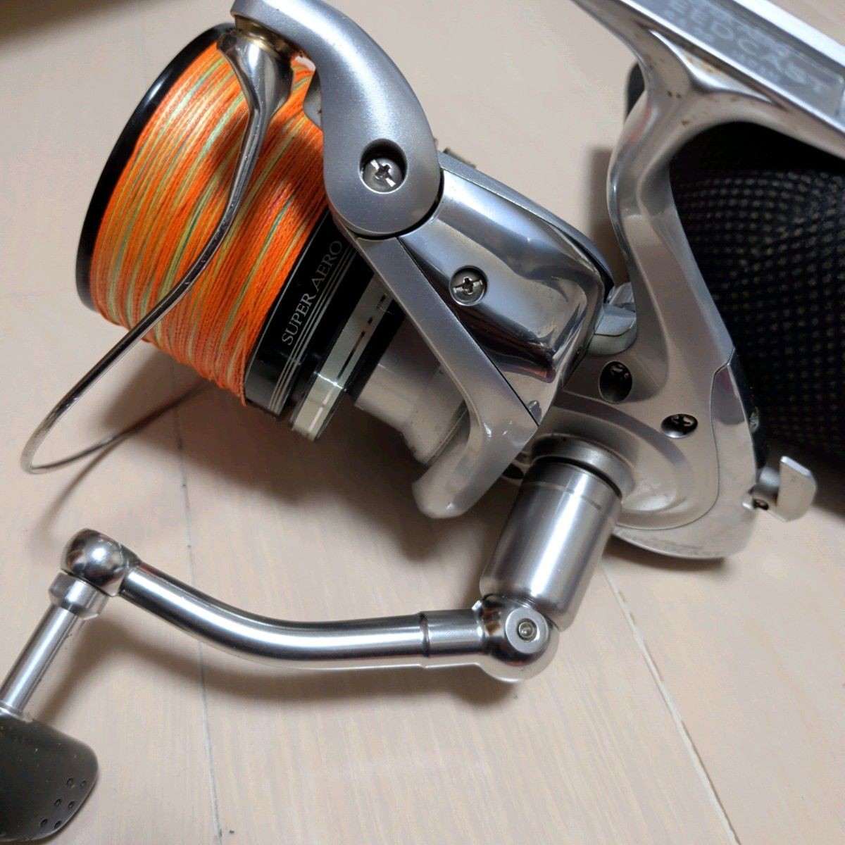 リール super aero speedcast SHIMANO 07 SUPER AERO SPEEDCAST 1.5 Surf Casting Spinning Reel
