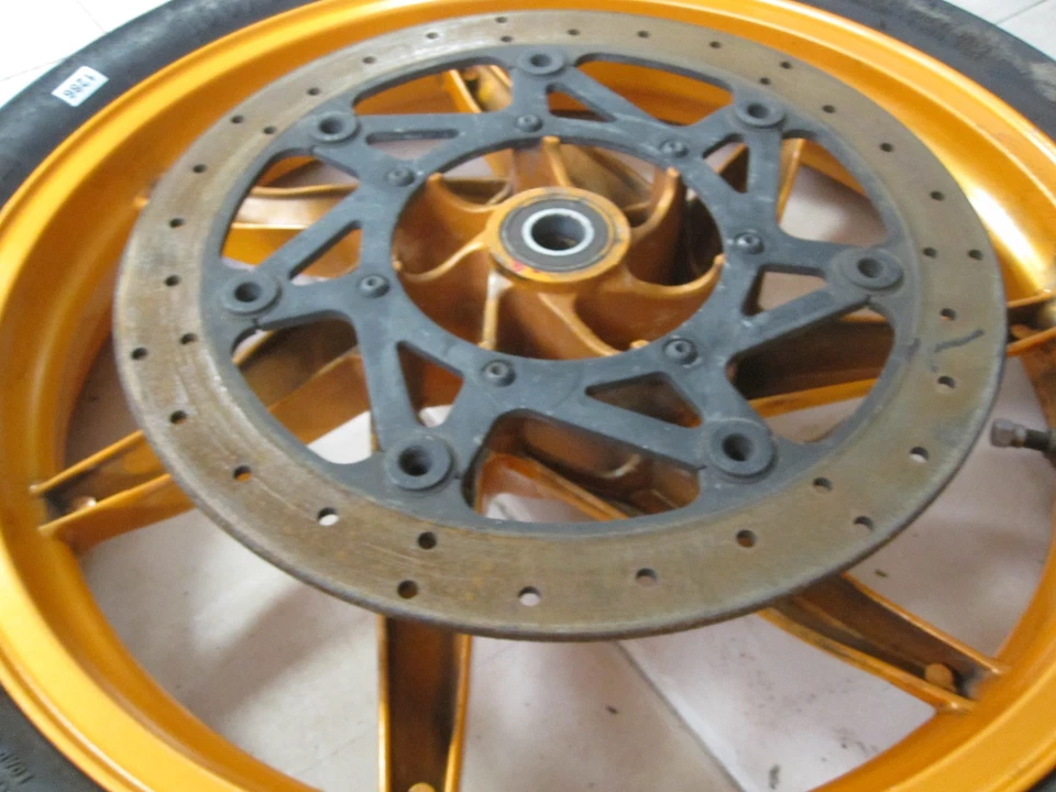CERCHIO RUOTA ANTERIORE APRILIA RS 125 wheel complete - Immagine 4 di 4