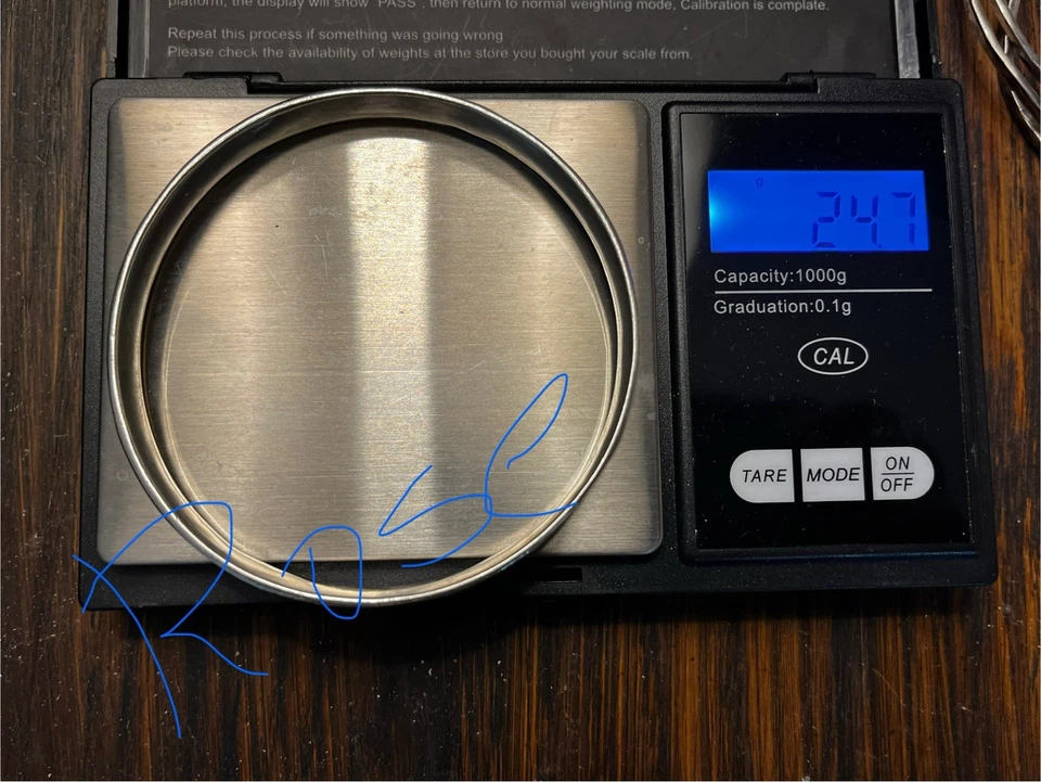 ~Brazalete James Avery Rosa Plata Esterlina .925 SOLO UN BRAZALETE Talla M~24.7g Foto 4 de 4