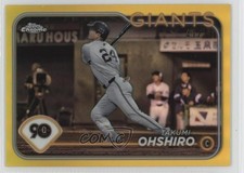 2024 Topps Chrome NPB Nippon Professional Baseball 41/75 Takumi Ohshiro 04cw