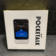 POCKETALK S Translator Global Communication eSIM 2years 74 languages White New