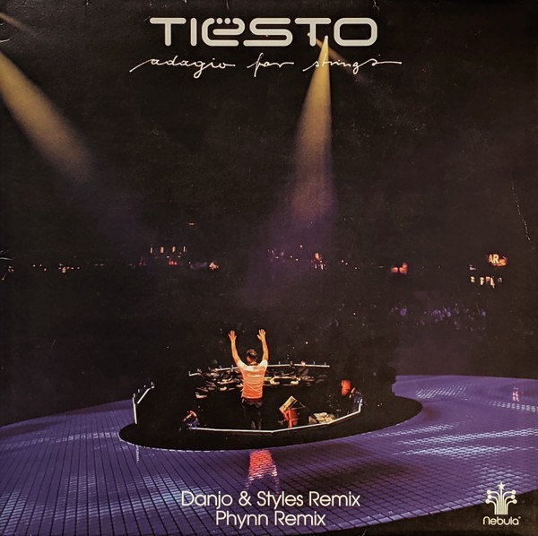TIESTO - ADAGIO FOR STRINGS - 12” VINYL RECORD - RARE IBIZA TRANCE