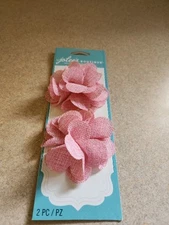 Jolee's Boutique~Rose Burlap Flowers~embellishments for crafts