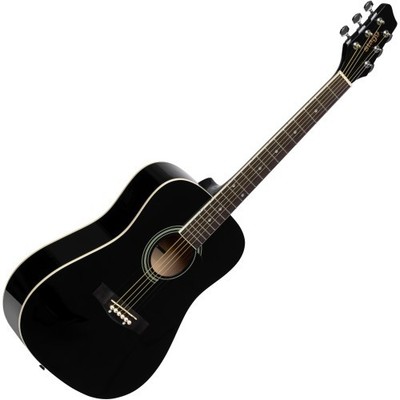 STAGG SA20D 3/4 BK Westerngitarre | Neu