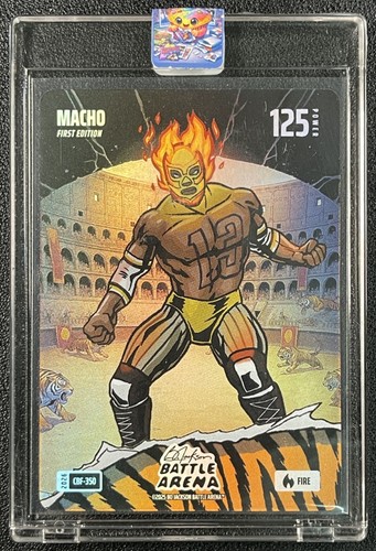 MACHO 2026 BO JACKSON BATTLE ARENA #CBF-350 COLOSSEUM BATTLEFOIL FIRE