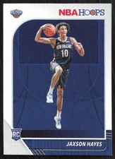 2019 Jaxson Hayes NBA Hoops #205 RC New Orleans Pelicans Basketball Panini MP