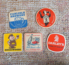 Vintage Beers Brewery Beer Mats Coasters