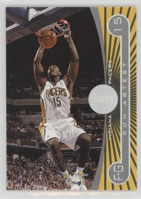 2005-06 Topps First Row Metta World Peace Ron Artest #39 1k3