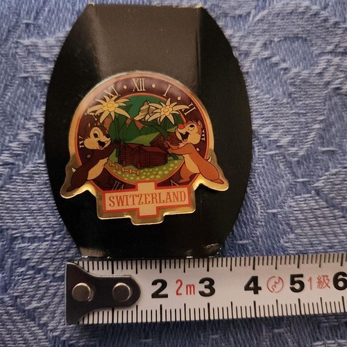 Morinaga Disney Pin Badge Set 2 World Travel Collection Unused - Picture 5 of 8