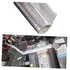 Funda de fibra de vidrio reflectante de aluminio 35mm - 1-3/8" Dia - 39" Long