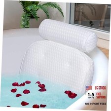 Bath Pillow for Bathtub Support Neck,Head and Back with Non-Slip Suction Cups