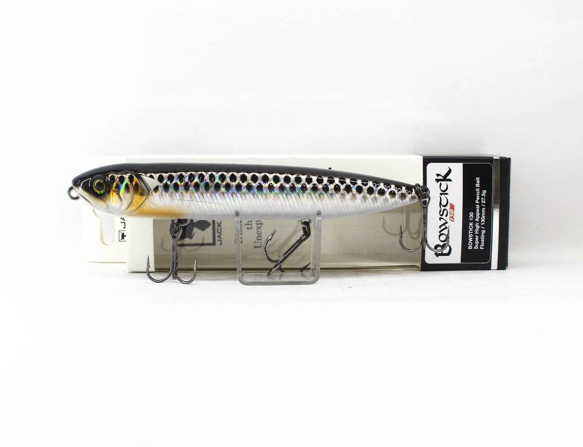 Jackall Bowstick 130 Schwimmend Köder HL Silver & Black (6762) | eBay