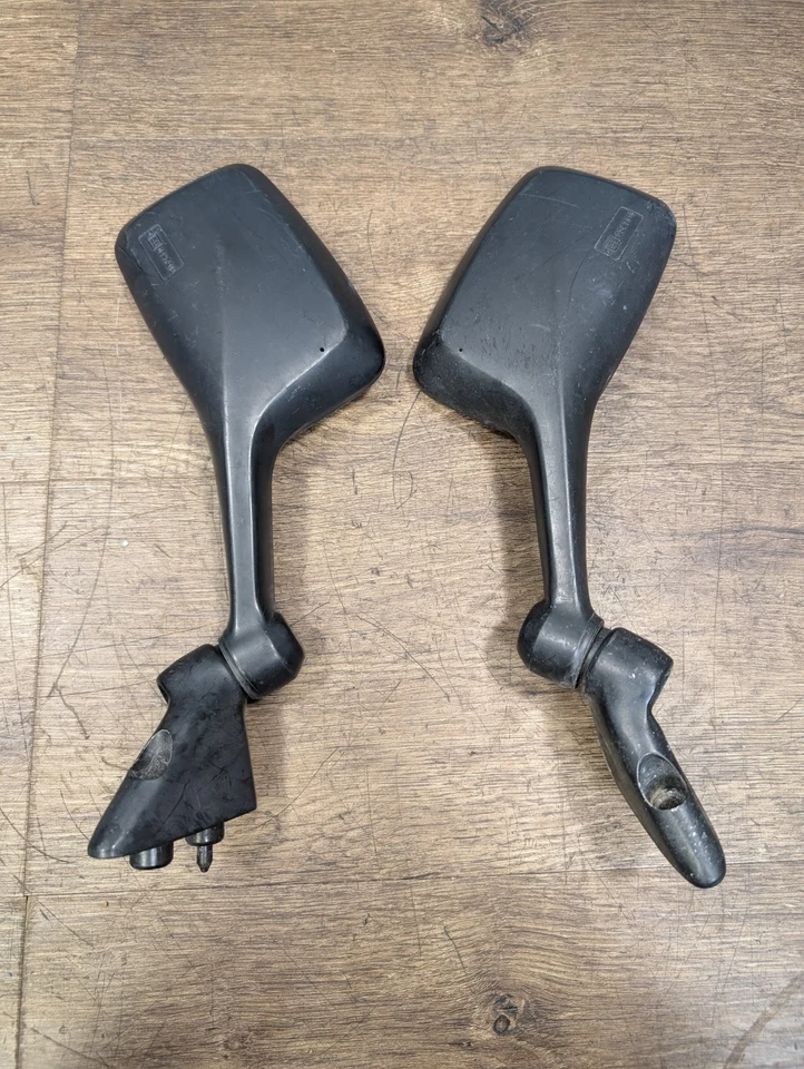 KAWASAKI EX250F NINJA 250R 1988-2007 OEM PAR DE ESPELHOS RETROVISORES ESQUERDO DIREITO - Imagem 3 de 4