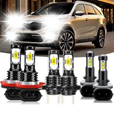 For Kia Sorento 2011-2015 2016 Combo Led Headlights High Low Beamfog Light Bulb