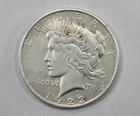 1922 D Peace Silver Dollar - 90% US Coin