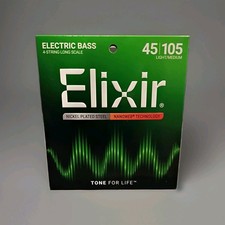 Elixir Elixir Nanoweb Medium / Long Scale Electric Bass Strings