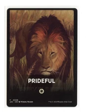 Prideful Theme Card T 8 Regular Foundations Jumpstart MTG Card NM