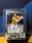 2025 Bowman Shotaro Morii 1st Bowman Chrome Auto CPA-SM Athletics