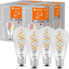 4x LEDVANCE Smarte LED-Lampe E27 Leuchtmittel...
