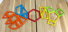 Magformers Magnetic 3D Building Tiles Magnatiles Toys STEM Lot of 17 Pieces