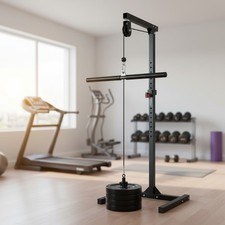 Máquina de doble cable con asas desmontables - Sistema de poleas LAT de 280 libras de capacidad