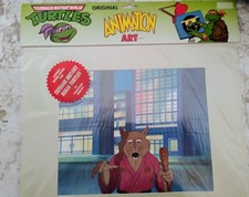 Teenage Mutant Ninja Turtles Splinter production cell.