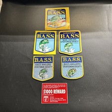 Bass Member Decals And Patches. New Never Bee...