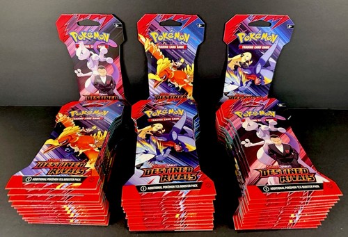 (36) x Pokémon TCG Destined Rivals Sleeved Booster Packs 360 Cards 180518
