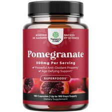 Advanced Antioxidant Superfood Pomegranate Supplement for Heart and Joint 180ct