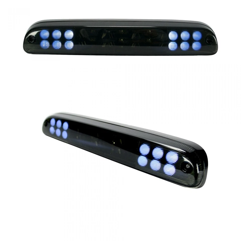 Tercera luz de freno Recon para Ford Explorer Sport Trac 2001-2005 lente de humo LED roja Foto 2 de 4