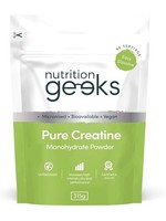 Pure Creatine Monohydrate Powder - 315g (90 Servings) - Easy Dissolve Creatine P