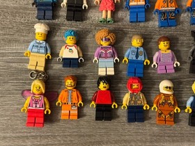 LEGO Minifigure Lot of 35 Minifigs City Batman CMF Harry Potter Friends