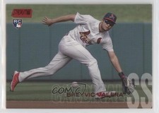 2018 Topps Stadium Club Red Foil Breyvic Valera #120 0sm9