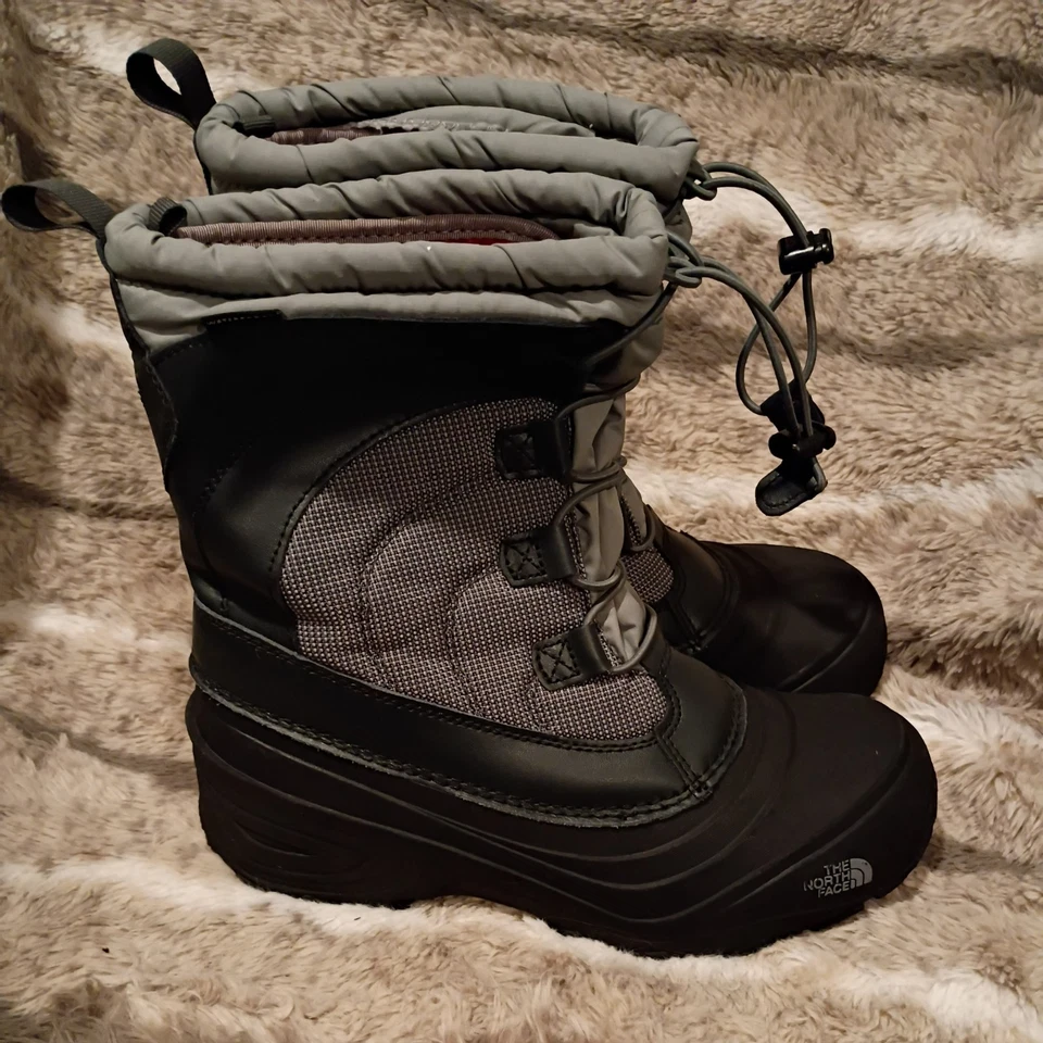 Botas de nieve impermeables The North Face Alpenglow IV talla 6 fieltro térmico aisladas Foto 4 de 4