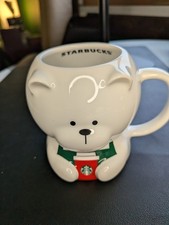 Starbucks 2025 Holiday Collection Bearista Polar Bear - Collectible Coffee Mug