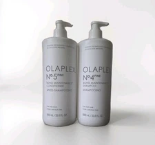 Olaplex No.4 Fine and No.5 Fine Shampoo and Conditioner Duo 33.8 Oz New
