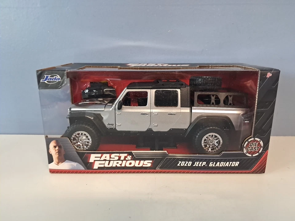 Fast And Furious Zozo 吉普角斗士压铸汽车批量 Jada 1/24 和 1/32 比例 — 第 2/4 张图片