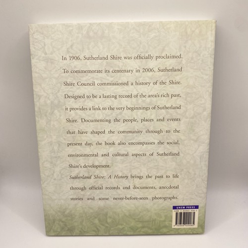 Sutherland Shire Paul Ashton Jennifer Cornwall and Annette Salt PB 1st Ed 2006 - Picture 2 of 17