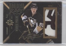 2014-15 Upper Deck Ultimate Collection Materials 11/25 Derrick Pouliot Auto 2d8