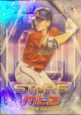 2023 Topps Stars of MLB Chrome Series 2#SMLBC-34 Corbin Carroll Black Refractor