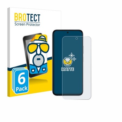 6x Schutzfolie Matt für Vivo Y500i Displayschutz Antireflektierend