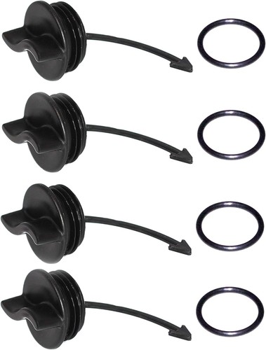 Juego De 4 Tapones De Drenaje Para SeaDoo - Compatible Con GTI, GTX, Spark, RXT Y Otros Modelos (2009-2021)