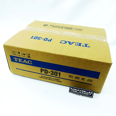 Teac PD-301-X/S CD Player With Wide FM Tuner Usb Silver AC100V Japan NEW