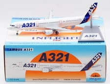 INFLIGHT200 AIRBUS HOUSE LIVERY A321-111 1:200 DIECAST MODEL IF321HOUSE IN STOCK
