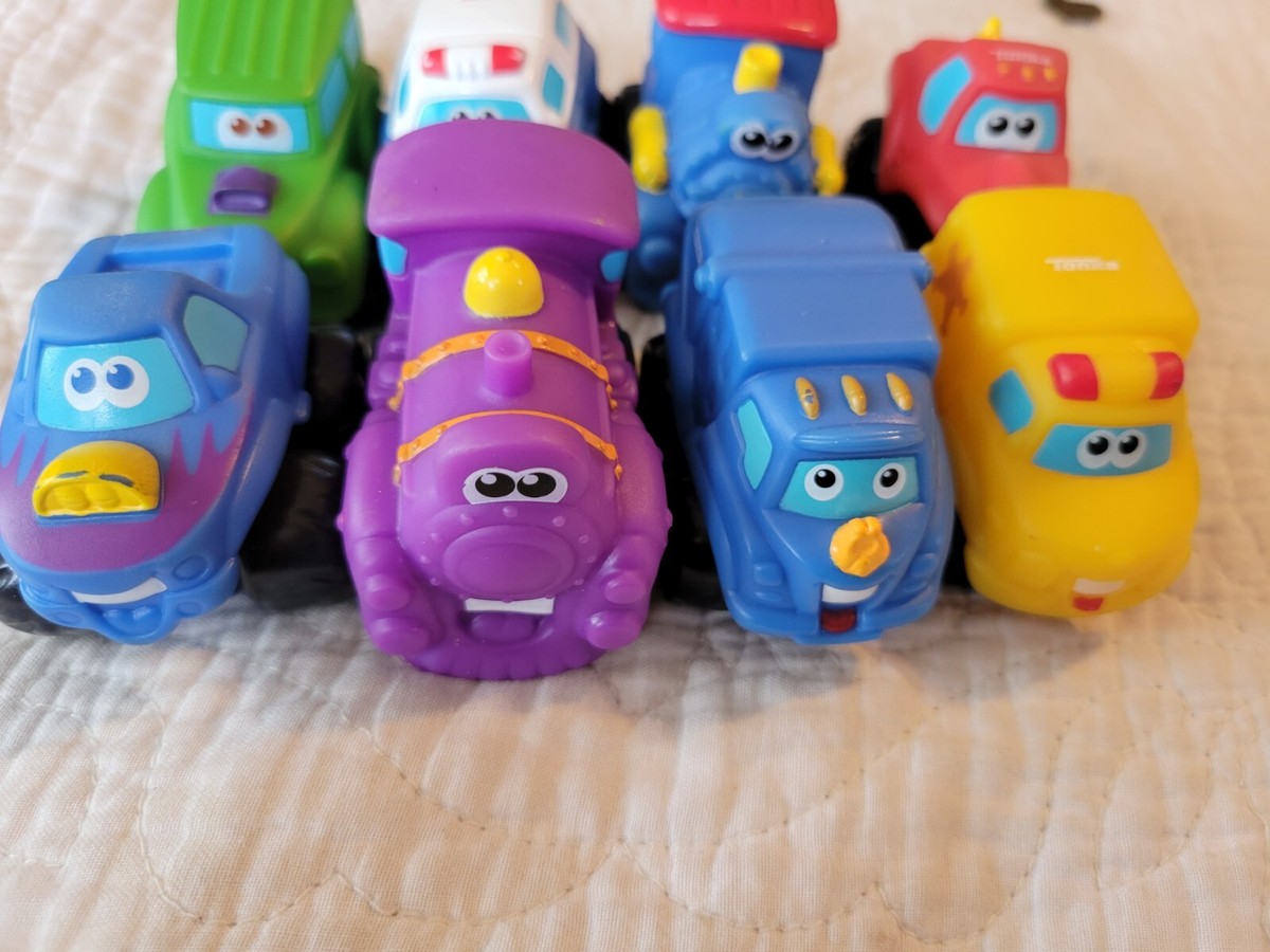 8) Tonka Chuck & Friends Plastic Vehicles Trucks Cars Hasbro