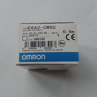 Omron E6A2-CW5C 500P/R Rotary Encoder New One E6A2CW5C Free Shipping