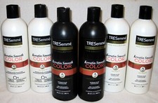 LOT 6 TRESEMME KERATIN SMOOTH COLOR 2 SHAMPOO 4 CONDITIONER ANTI-FADE 20 OZ EA