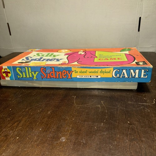 HECTOR HEATHCOTE SILLY SIDNEY THE ABSENT MINDED ELEPHANT TV SHOW BOARD GAME 1963 - Picture 8 of 11