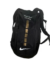 Nike Elite Pro Hoops Basketball Backpack Bag Black/Gold BA5554-010 Rare “READ”